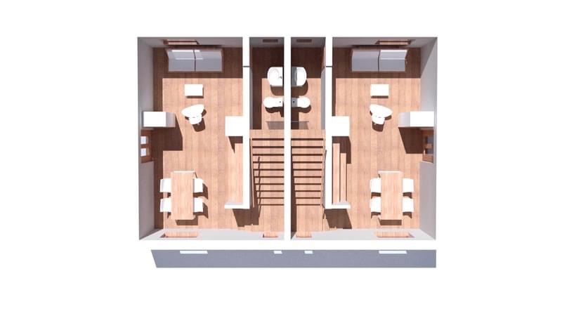 Tlocrt prizemlja MY LIKA WEEK