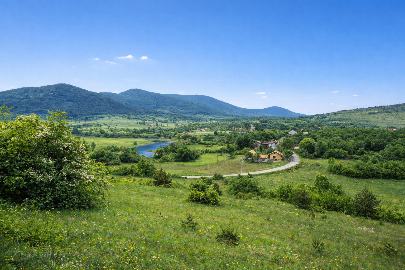 Lička Jesenica – spring