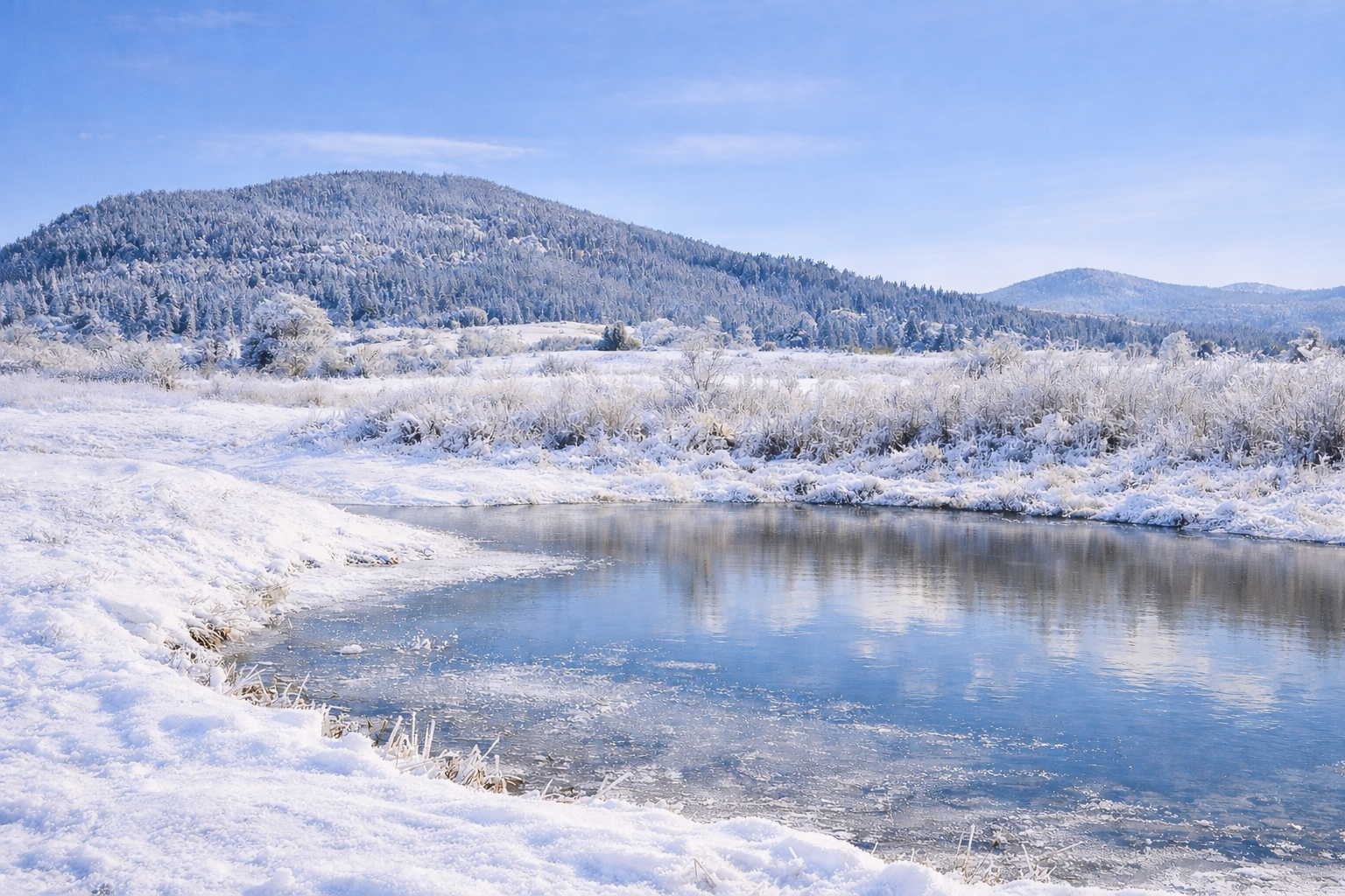 Lička Jesenica – winter